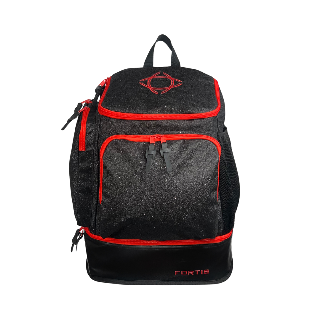 Fortis Black Sparkle Backpack