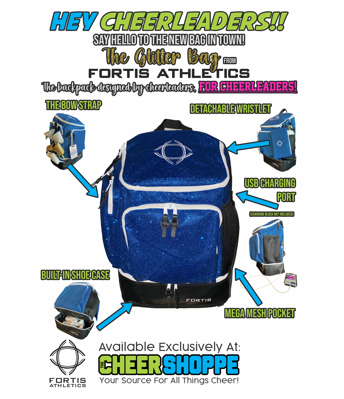 Fortis Color Sparkle Backpack