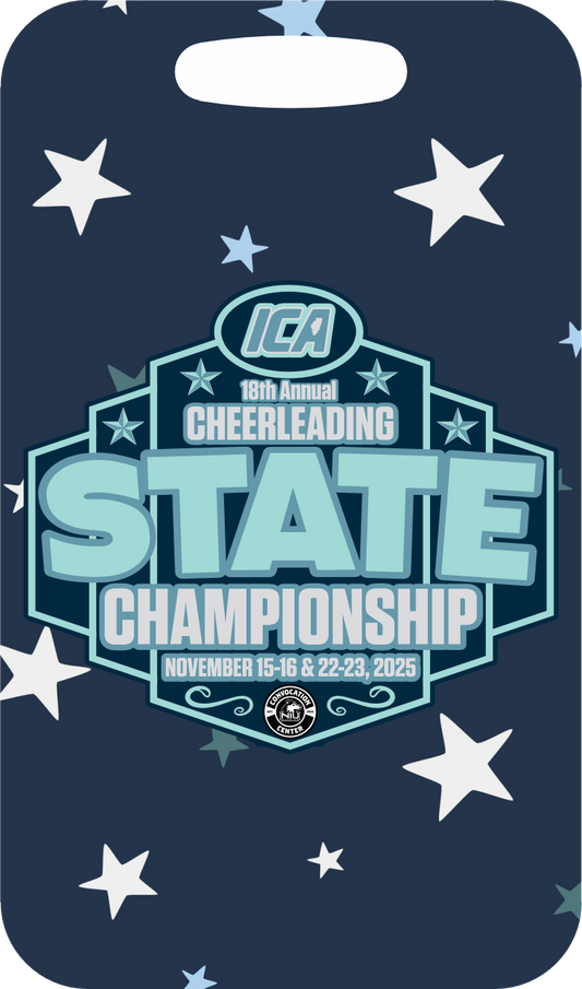 18th Annual ICA State Championship Event Bag Tag