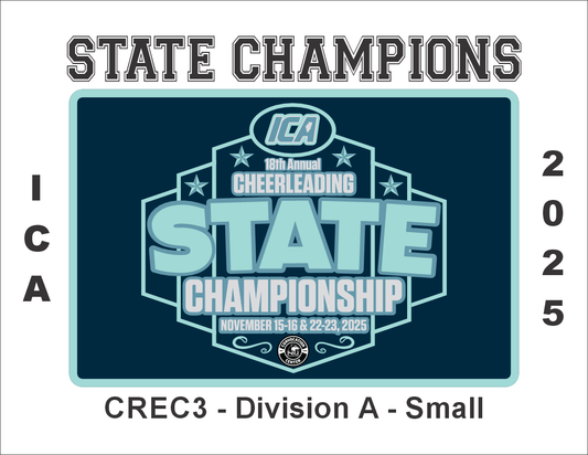 2025 State Champion Banner