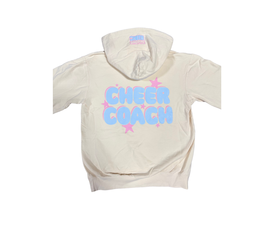Puffy Cheer Coach Hooded Sweatshirt
