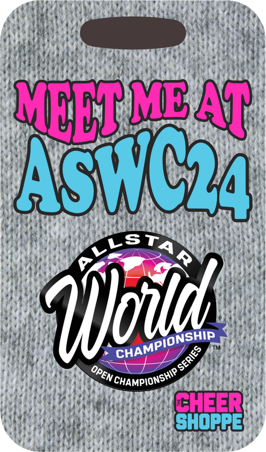 ASWC "Meet Me" Bag Tag
