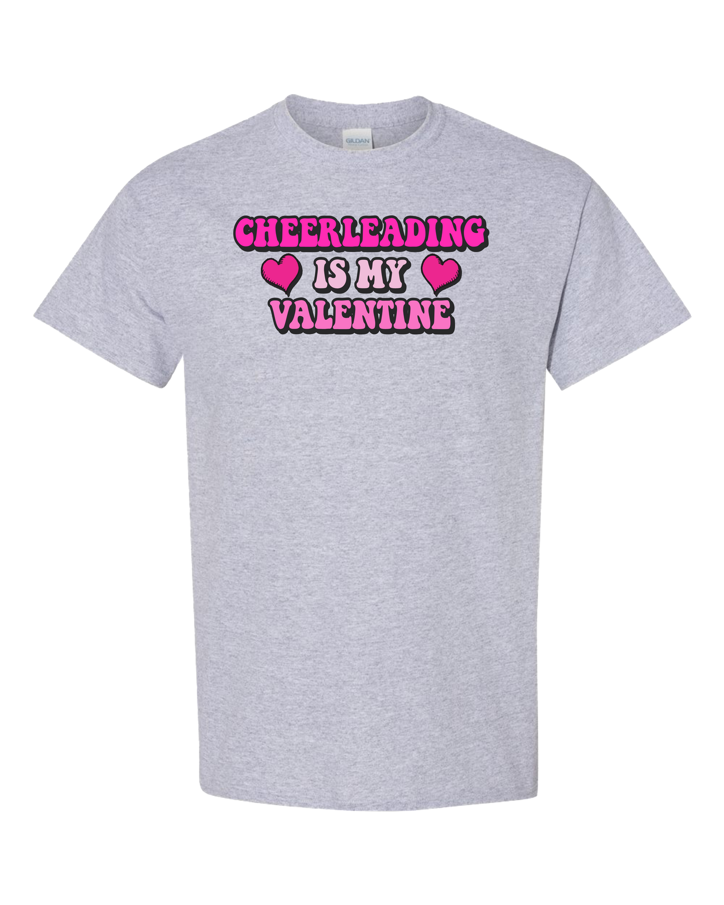 Cheerleading is my Valentine T-Shirt