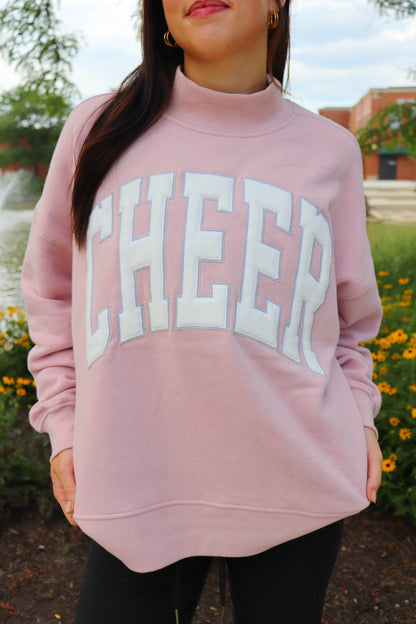 Varsity Club Diana Mock Neck Sweatshirt