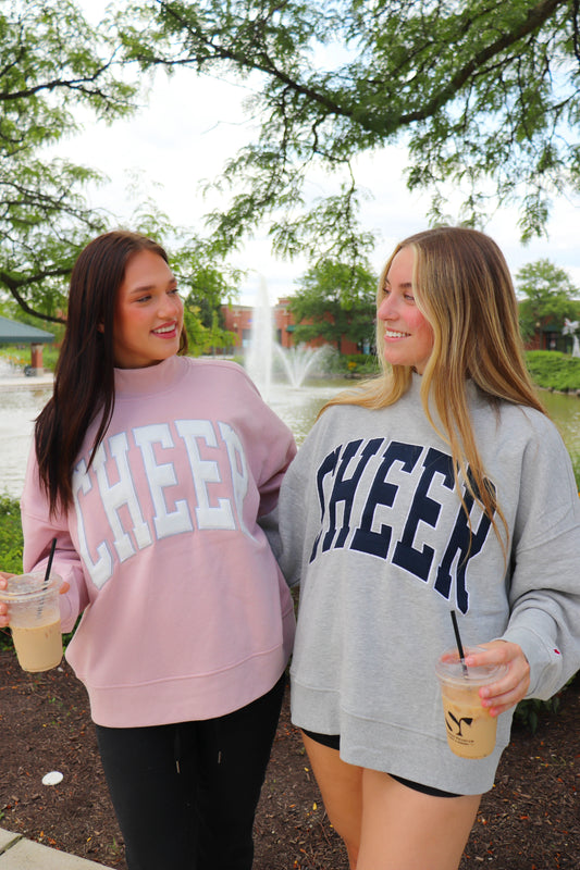 Varsity Club Diana Mock Neck Sweatshirt