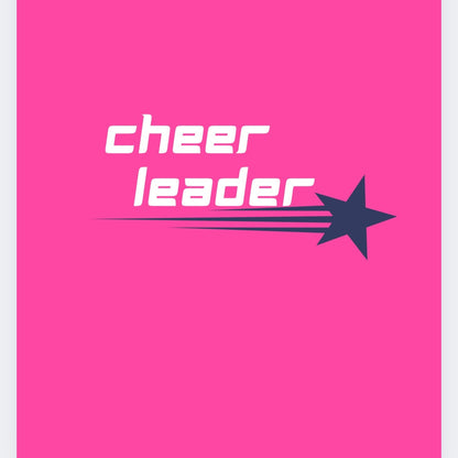 Cheerleader Shooting Star T-Shirt