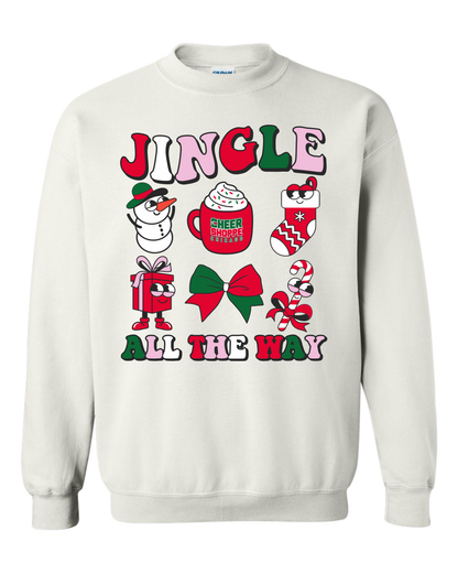 Jingle All The Way Christmas Crewneck Sweatshirt