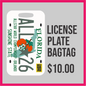 ASWC 2026 License Plate Bag Tag