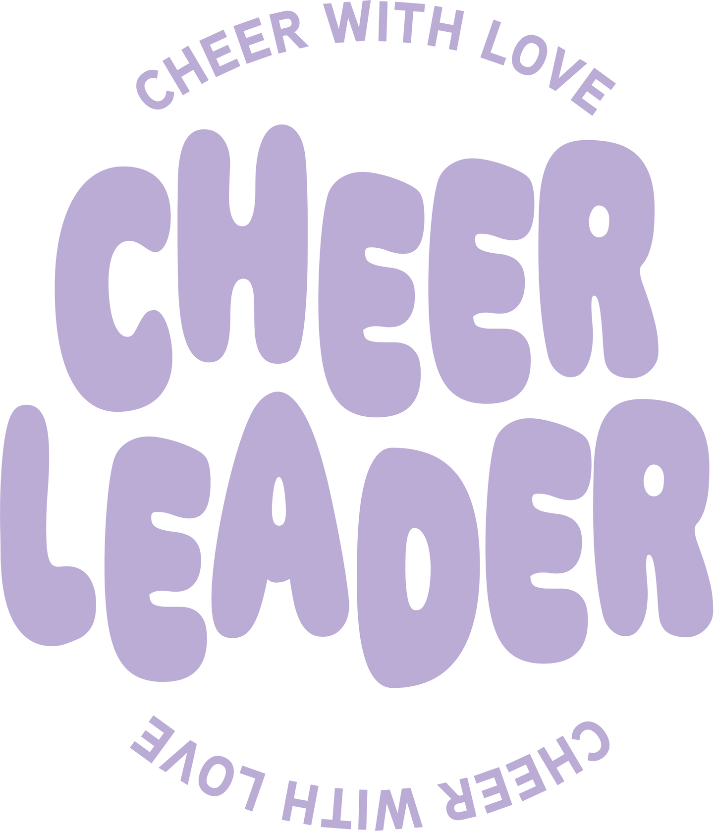 Puffy Cheer v2.0 Hooded Sweatshirt (Circle)