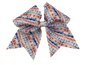 Red White & Blue Tie Dye Cheer Bow