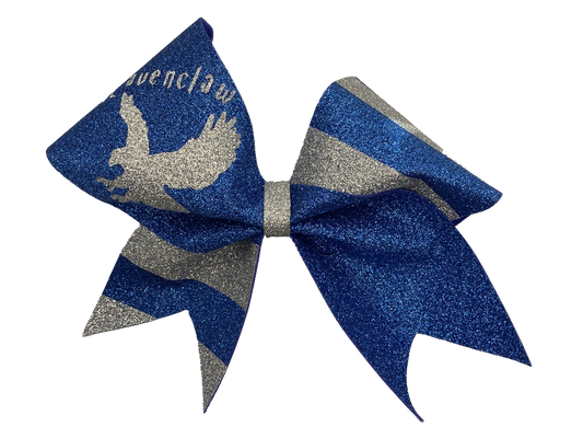 Ravenclaw Glitter Cheer Bow