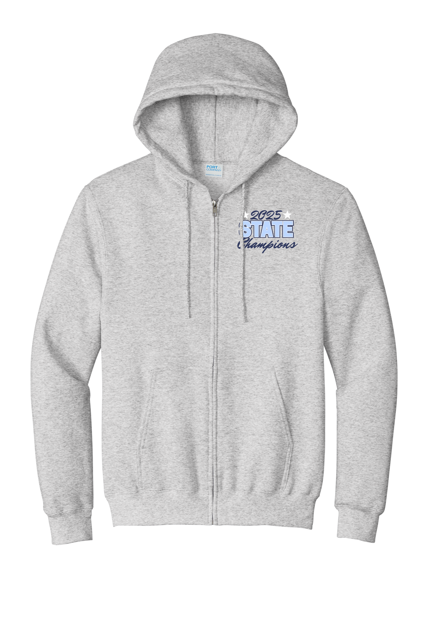 2025 State Champion Full Zip Hooded Sweatshirt