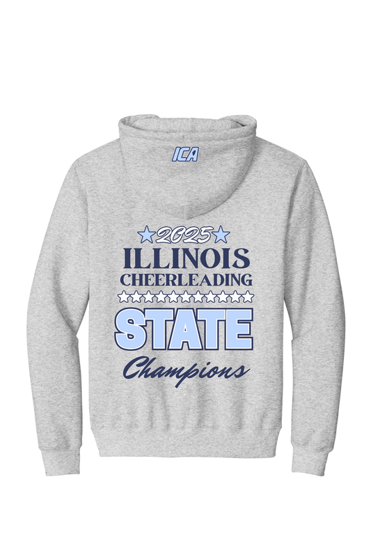 2025 State Champion Full Zip Hooded Sweatshirt