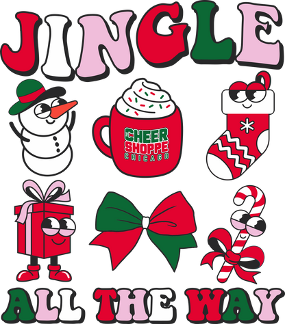Jingle All The Way Christmas Crewneck Sweatshirt