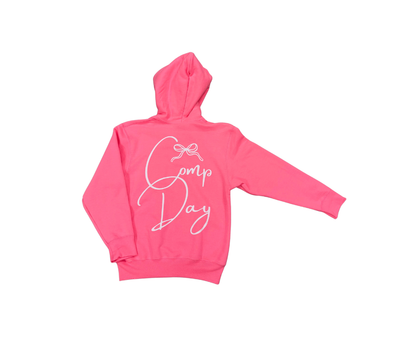 Comp Day Pink Full Zip Hoodie