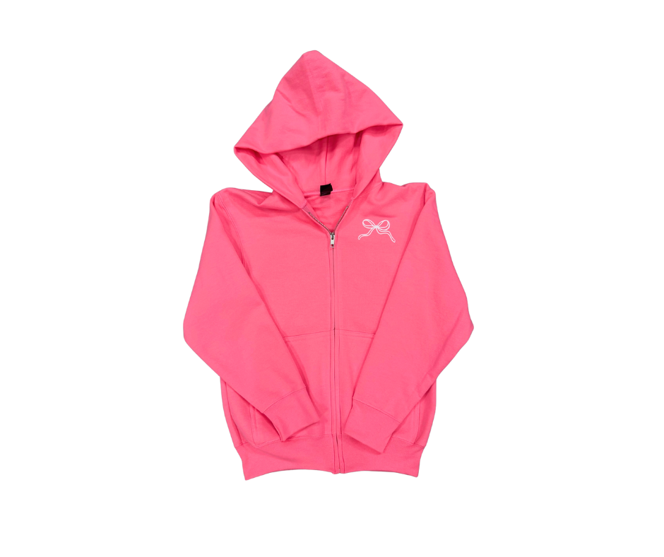 Comp Day Pink Full Zip Hoodie