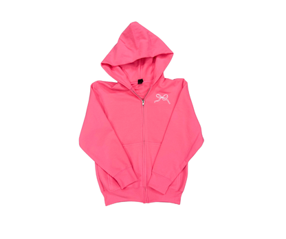 Comp Day Pink Full Zip Hoodie