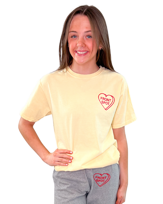 Candy Heart FRONT SPOT Graphic T-Shirt