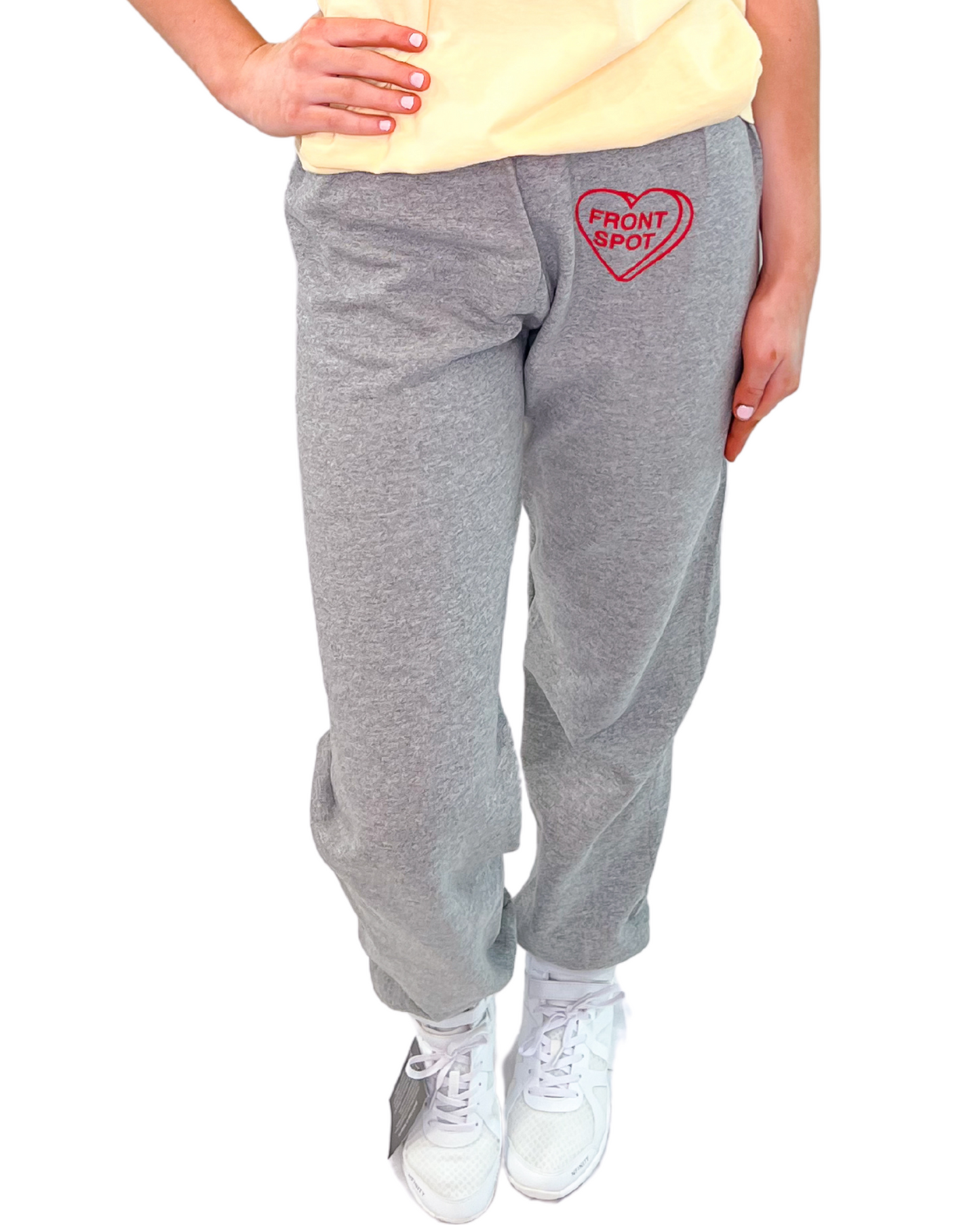 Candy Heart FRONT SPOT Joggers